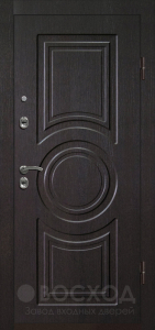 Фото стальная дверь Утеплённая дверь №26 с отделкой Порошковое напыление