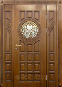 Фото стальная дверь Парадная дверь №83 с отделкой МДФ ПВХ