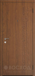 Фото стальная дверь Трёхконтурная дверь с зеркалом №15 с отделкой МДФ ПВХ
