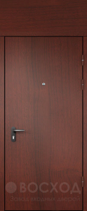 Фото стальная дверь Дверь с фрамугой №35 с отделкой Нитроэмаль