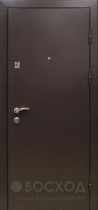 Фото стальная дверь Дверь эконом №17 с отделкой Ламинат