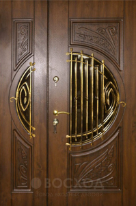 Фото стальная дверь Парадная дверь №89 с отделкой МДФ ПВХ