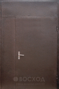 Фото стальная дверь Дверь со вставкой №3 с отделкой МДФ ПВХ