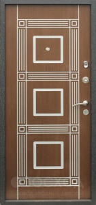 Фото  Стальная дверь МДФ №392 с отделкой МДФ Шпон