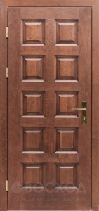 Фото  Стальная дверь Дверь для дачи №22 с отделкой Ламинат
