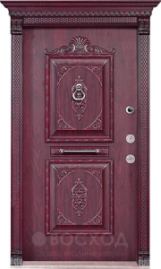 Фото стальная дверь Элитная дверь №14 с отделкой МДФ ПВХ