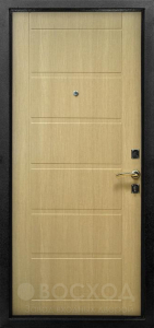 Фото  Стальная дверь МДФ №342 с отделкой Ламинат