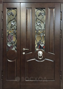 Фото стальная дверь Парадная дверь №66 с отделкой МДФ ПВХ