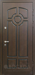 Фото стальная дверь Дверь в дом из бруса №19 с отделкой МДФ ПВХ