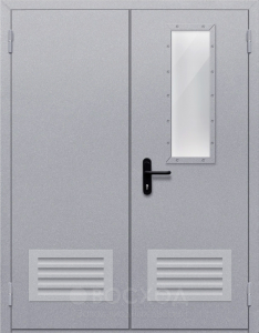 Фото стальная дверь Противопожарная дверь №31 с отделкой Нитроэмаль