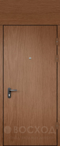 Фото стальная дверь Дверь с фрамугой №36 с отделкой Винилискожа