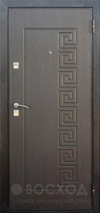 Фото стальная дверь МДФ №377 с отделкой МДФ Шпон