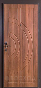 Фото стальная дверь Утепленная дверь для дачи №14 с отделкой Порошковое напыление