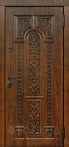 Фото стальная дверь Дверь в дом №7 с отделкой МДФ ПВХ