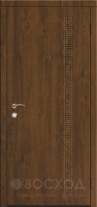 Фото стальная дверь Дверь в дом из бруса №16 с отделкой МДФ ПВХ