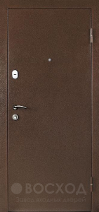 Фото стальная дверь Дверь для застройщика №5 с отделкой Порошковое напыление