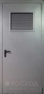 Фото стальная дверь Дверь в котельную №16 с отделкой МДФ ПВХ