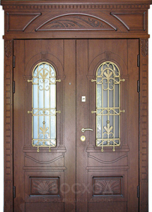Фото стальная дверь Парадная дверь №99 с отделкой МДФ ПВХ