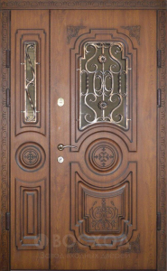 Фото стальная дверь Парадная дверь №331 с отделкой МДФ ПВХ