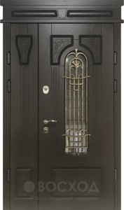Фото стальная дверь Дверь в коттедж №3 с отделкой МДФ ПВХ