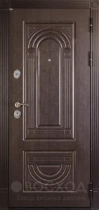 Фото стальная дверь Утеплённая дверь №4 с отделкой Порошковое напыление