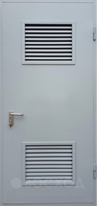 Фото стальная дверь Дверь в котельную №27 с отделкой Нитроэмаль