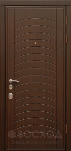 Фото стальная дверь Герметичная дверь в квартиру №8 с отделкой МДФ ПВХ