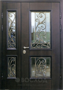 Фото стальная дверь Парадная дверь №56 с отделкой МДФ ПВХ
