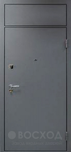 Фото стальная дверь Дверь со вставкой №5 с отделкой МДФ ПВХ