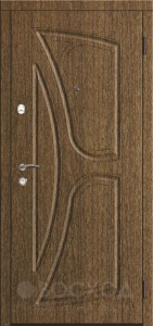 Фото стальная дверь В хрущёвку №8 с отделкой МДФ ПВХ