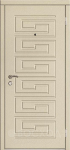 Фото стальная дверь Утеплённая дверь №3 с отделкой Порошковое напыление