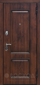 Фото стальная дверь Утеплённая дверь №9 с отделкой Порошковое напыление