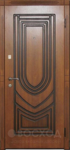 Фото стальная дверь Дверь с зеркалом и шумоизоляцией №27 с отделкой МДФ ПВХ