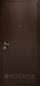 Фото стальная дверь Утеплённая дверь №34 с отделкой Порошковое напыление