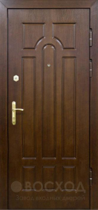 Фото стальная дверь Герметичная дверь в квартиру №9 с отделкой Порошковое напыление