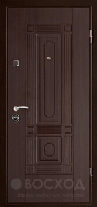 Фото стальная дверь Дверь в дом из бруса №11 с отделкой МДФ ПВХ