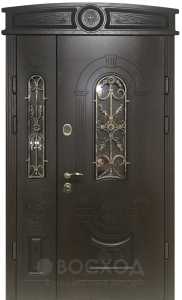 Фото стальная дверь Арочная дверь №13 с отделкой МДФ ПВХ