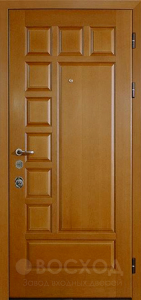 Фото стальная дверь МДФ №375 с отделкой МДФ Шпон