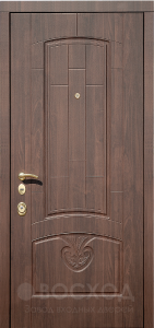 Фото стальная дверь МДФ №341 с отделкой МДФ Шпон