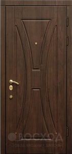 Фото стальная дверь Уличная дверь №1 с отделкой МДФ ПВХ