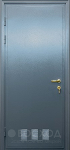 Фото  Стальная дверь Дверь в котельную №17 с отделкой МДФ ПВХ