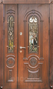 Фото стальная дверь Парадная дверь №78 с отделкой МДФ ПВХ