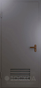 Фото  Стальная дверь Дверь в котельную №25 с отделкой Нитроэмаль