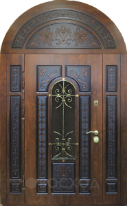 Фото стальная дверь Арочная дверь №6 с отделкой МДФ ПВХ