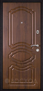 Фото  Стальная дверь Дверь в дом из бруса №14 с отделкой МДФ ПВХ
