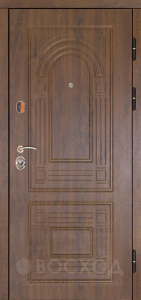 Фото стальная дверь Утеплённая дверь №17 с отделкой Порошковое напыление