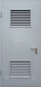 Фото  Стальная дверь Дверь в котельную №27 с отделкой Нитроэмаль