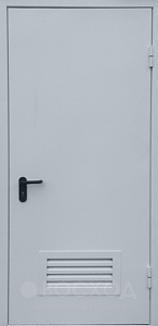 Фото стальная дверь Дверь в котельную №36 с отделкой МДФ ПВХ