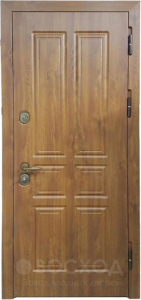Фото стальная дверь Дверь с зеркалом и шумоизоляцией №17 с отделкой МДФ ПВХ