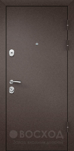 Фото стальная дверь Утеплённая дверь №35 с отделкой Порошковое напыление